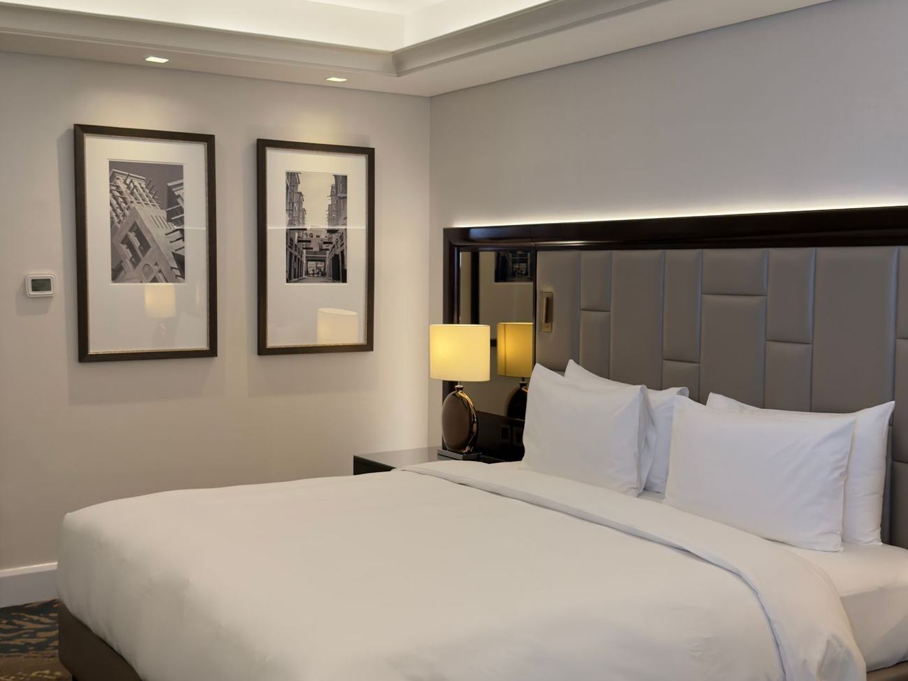 Modern hotel guest room